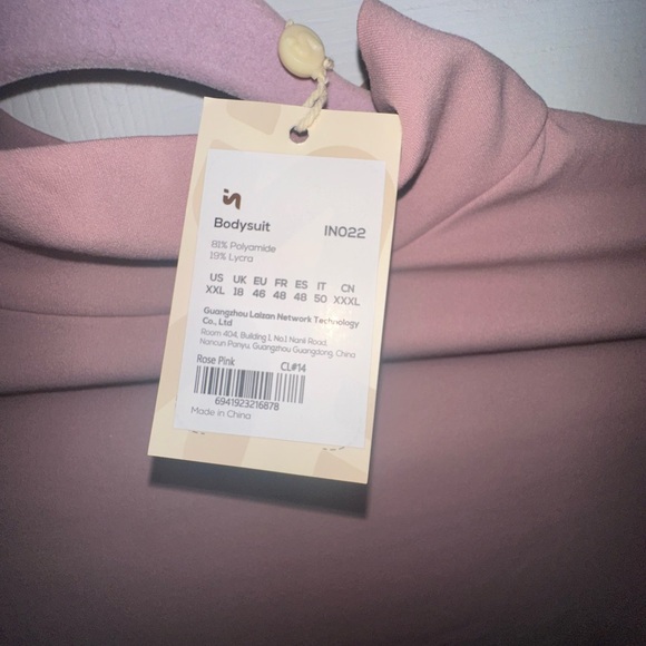 Mauve Long Sleeve Bodysuit - Picture 3 of 6